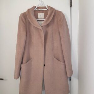 Blush Pink Wilfred Cocoon Coat